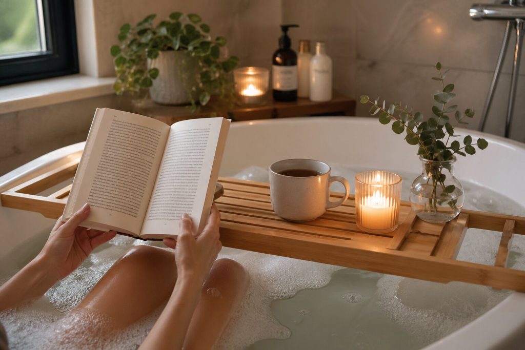 lire dans son bain astuces et matériel indispensable